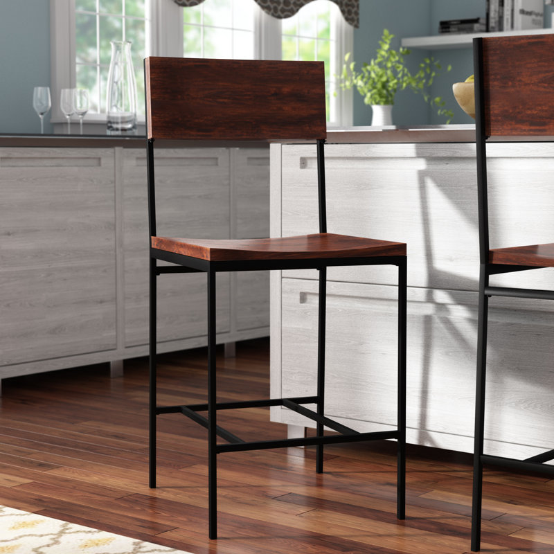 Mercury Row Xenia 24" Bar Stool & Reviews Wayfair